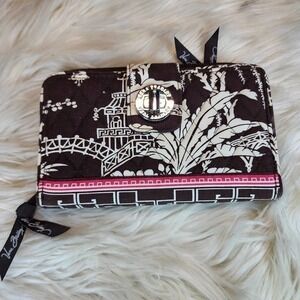 Vera Bradley Imperial Toile Turn-lock Wallet